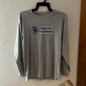 UW-Steven’s Point Athletic Training long-sleeve polyester tshirt